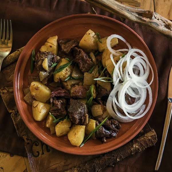 Куырдак с говядиной